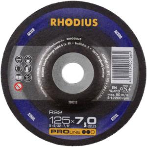 Rhodius 200253 RS2 Afbraamschijf gebogen Diameter 180 mm Boordiameter 22.23 mm Staal 1 stuk(s)