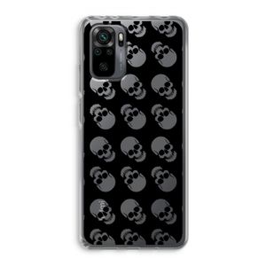 Musketon Skulls: Xiaomi Redmi Note 10 Pro Transparant Hoesje