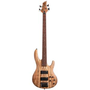 ESP LTD B-204SM Spalted Maple Natural Satin elektrische basgitaar