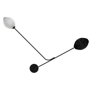 Gubi Satellite Wandlamp - Zwart & Wit