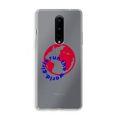 Run The World: OnePlus 8 Transparant Hoesje