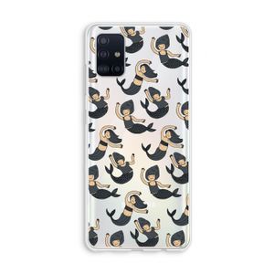 Zeemeermin: Galaxy A51 4G Transparant Hoesje