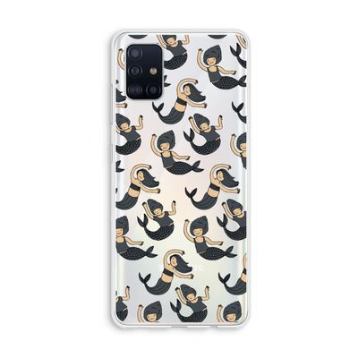 Zeemeermin: Galaxy A51 4G Transparant Hoesje