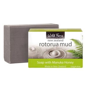 Wild Ferns - Rotorua Mud Zeep met Manuka Honing - 125g