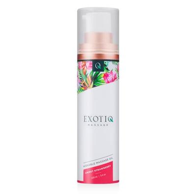Exotiq Massageolie sweet strawberry 100 Milliliter Exotiq Massageolie sweet strawberry 100 Milliliter