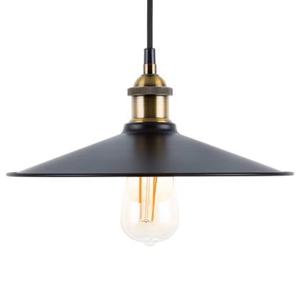 Beliani - SWIFT - Hanglamp - Zwart|Messing - Metaal