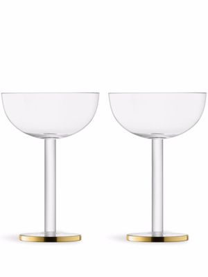 LSA International lot de verres Luca - Blanc
