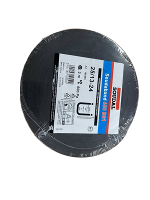Soudal 168489 Soudaband | 600 BG1 25.13-24 Anthraciet | 2m - 168489