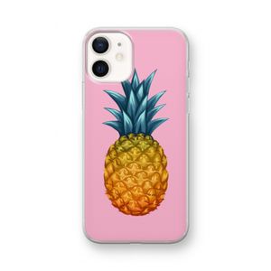 Grote ananas: iPhone 12 mini Transparant Hoesje