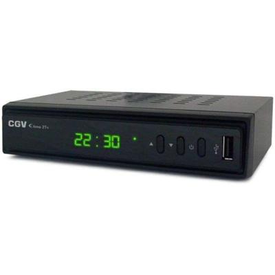 TNT ontvanger/recorder - CGV - ETIMO 2TC - Dubbele tuner - HD - DVB-T2 HEVC 265