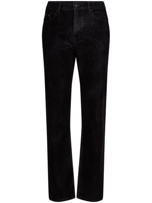 Karl Lagerfeld jean Flock à coupe droite - Noir