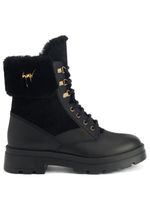 Giuseppe Zanotti bottes Jaure en cuir - Noir