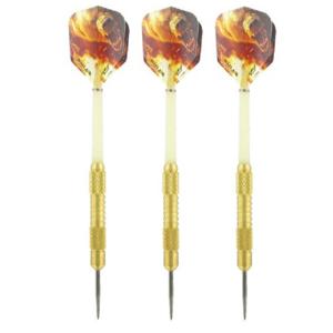 Dartpijlen - 3x stuks - Bear Brass - 19 grams - pijltjes voor darten