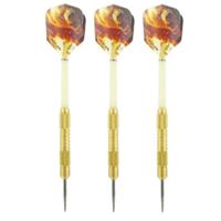 Dartpijlen - 3x stuks - Bear Brass - 19 grams - pijltjes voor darten