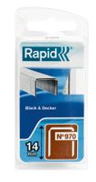 Rapid Nieten Type 970 Gegalvaniseerd, Blister 670st Lengte 14mm
