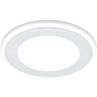 LED Inbouwspot 10W Warm Wit 3000K Rond Mat Wit Kunststof