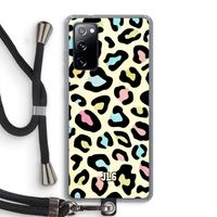 Leopard pattern: Samsung Galaxy S20 FE / S20 FE 5G Transparant Hoesje met koord