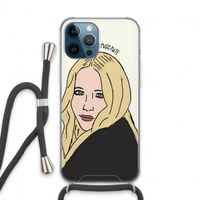 Mary Kate: iPhone 13 Pro Max Transparant Hoesje met koord