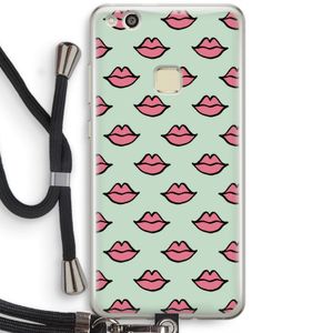 Lipjes: Huawei Ascend P10 Lite Transparant Hoesje met koord