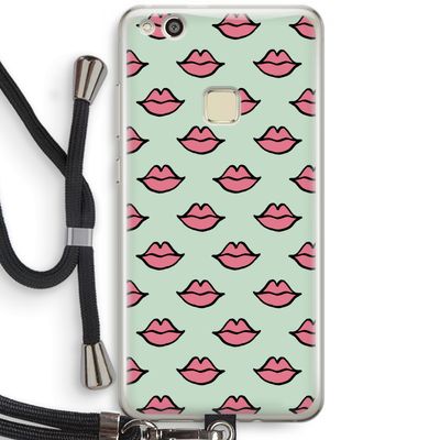 Lipjes: Huawei Ascend P10 Lite Transparant Hoesje met koord