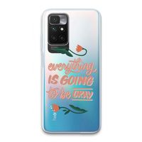 Optimistic flower girl: Xiaomi Redmi 10 Transparant Hoesje