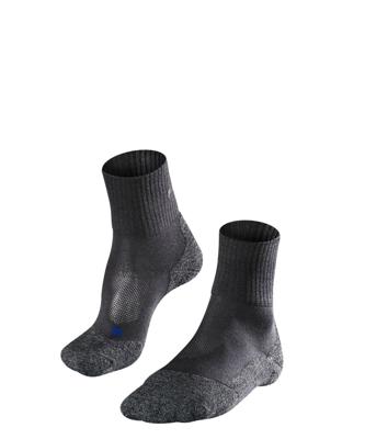Falke TK2 Explore Cool Korte Wandelsok Heren Asphalt Mel. 42-43