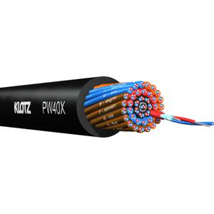 Klotz PW04X.050 PolyWIRE XLPE multicore kabel 4 paren 50m (per bundel)