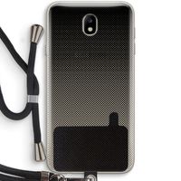Musketon Halftone: Samsung Galaxy J7 (2017) Transparant Hoesje met koord
