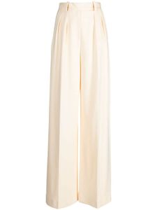 KHAITE pantalon Teyanna à coupe ample - Tons neutres