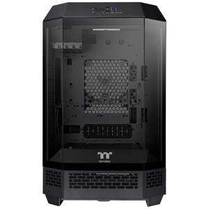 Thermaltake The Tower 300 Micro-tower Gaming-behuizing Zwart 2 voorgeïnstalleerde ventilators, Zijvenster