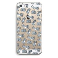 Poezen: iPhone 5 / 5S / SE Transparant Hoesje