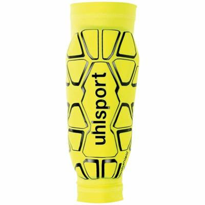 Voetbal Beenbeschermers Uhlsport Bionikshield Geel - Maat: L