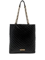 ISABEL MARANT sac cabas en cuir à effet matelassé - Noir