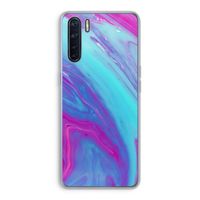 Zweverige regenboog: Oppo A91 Transparant Hoesje