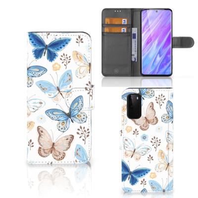 Telefoonhoesje | Met pasjeshouder | voor Samsung Galaxy S20 Vlinder