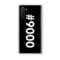#9000: Samsung Galaxy Note 10 Transparant Hoesje