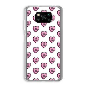 GIRL POWER: Xiaomi Poco X3 Pro Transparant Hoesje