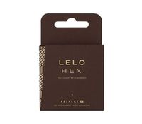 LELO HEX Respect XL Condooms 3 stuks - thumbnail