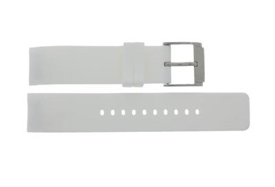 Horlogeband Michael Kors MK8284 Silicoon Wit 22mm