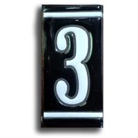 Huisnummer Zwart Wit - 3