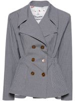 Vivienne Westwood blazer à carreaux vichy - Noir