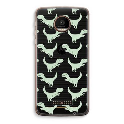 Dinos: Motorola Moto Z Force Transparant Hoesje