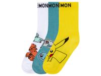 3 paar kleutersokken (Pokémon, 23-26)