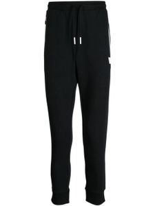 BOSS pantalon de jogging à logo appliqué - Noir