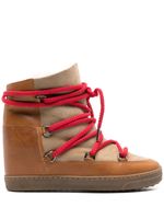 ISABEL MARANT bottines Nowles en daim - Tons neutres