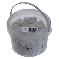 Consumptiemunt Combicraft wit 750 stuks