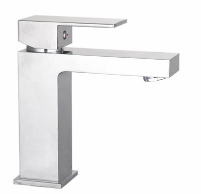 Wastafelmengkraan Cube chroom