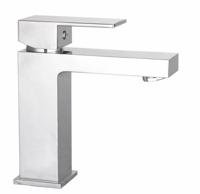 Wastafelmengkraan Cube chroom