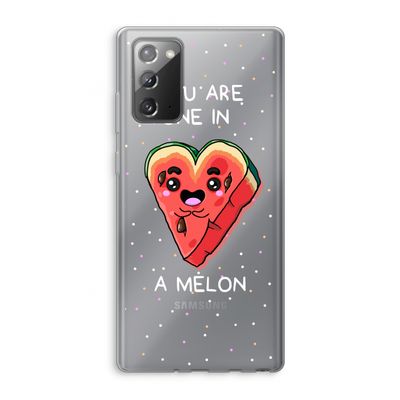 One In A Melon: Samsung Galaxy Note 20 / Note 20 5G Transparant Hoesje