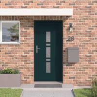 Voordeur Antraciet PVC Voordeur Antraciet PVC
